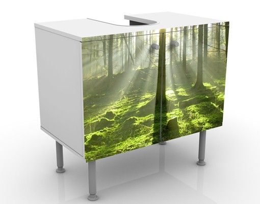 Wash basin cabinet design - Spring Fairytale