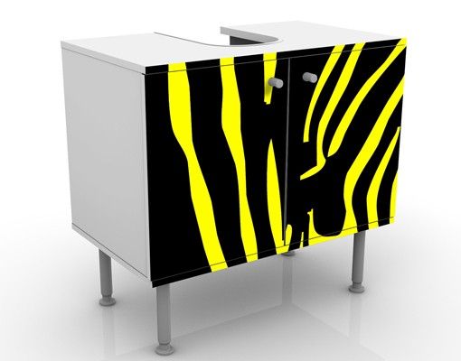 Wash basin cabinet design - Zebra Pop