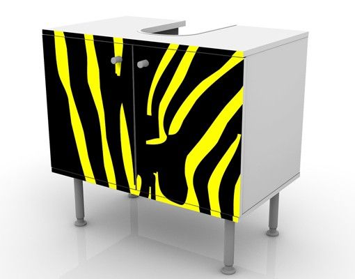 Wash basin cabinet design - Zebra Pop