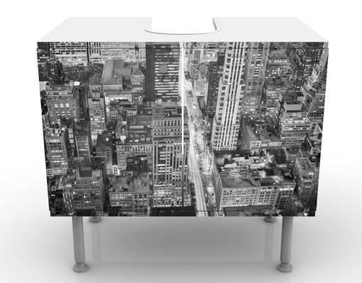 Wash basin cabinet design - Midtown Manhattan II