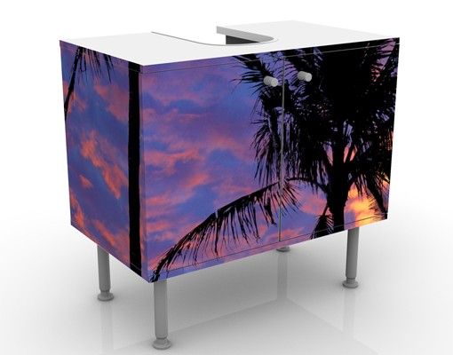 Wash basin cabinet design - Palms