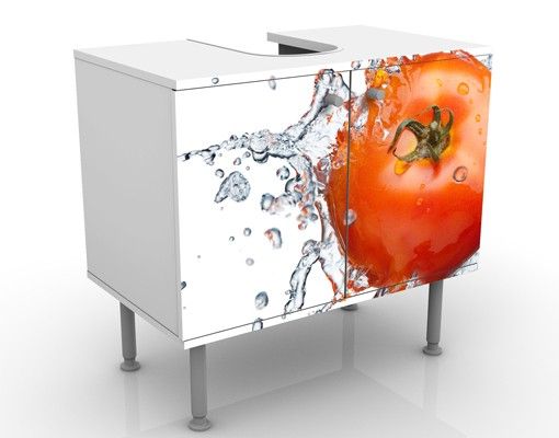 Wash basin cabinet design - Fresh Tomato
