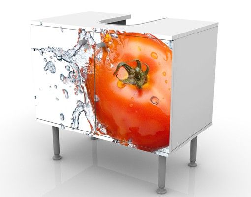 Wash basin cabinet design - Fresh Tomato
