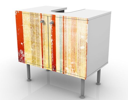 Wash basin cabinet design - Streaky I