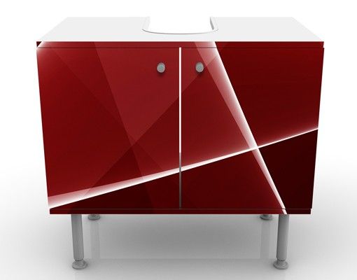 Wash basin cabinet design - Red Reflection