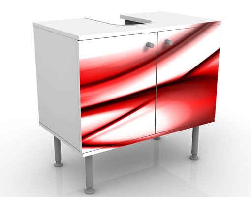 Wash basin cabinet design - Red Touch
