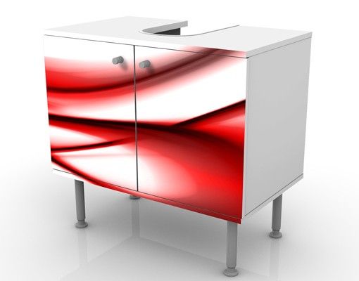 Wash basin cabinet design - Red Touch