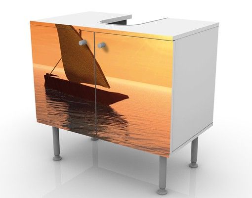 Wash basin cabinet design - Romantic Sailing