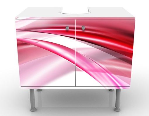 Wash basin cabinet design - Pink Dust