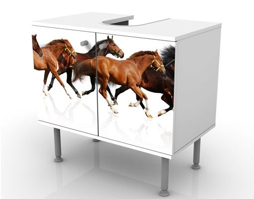 Wash basin cabinet design - Horse Herd