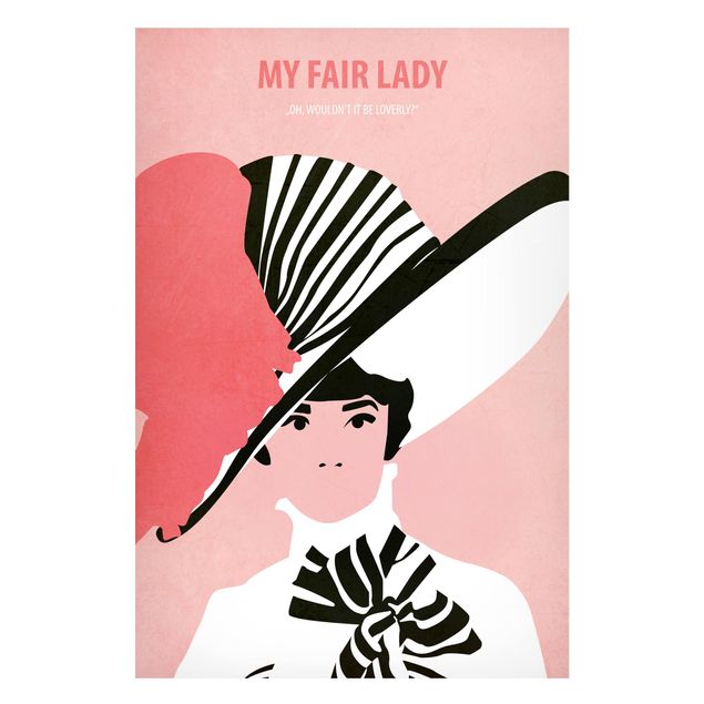 Magnetic memo board - Film Poster My Fair Lady