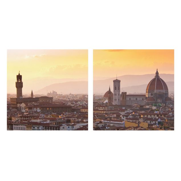 Print on canvas 2 parts - Florence