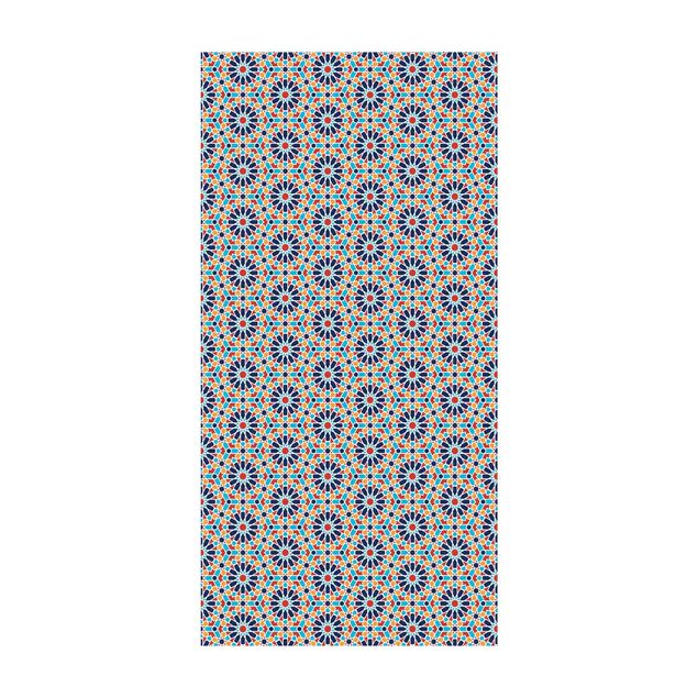 modern area rugs Oriental Patterns With Colourful Stars