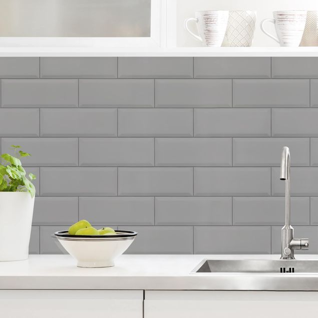 Kitchen splashback patterns Ceramic Tiles Light Grey