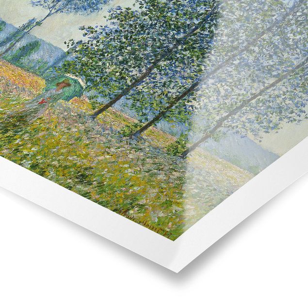 Poster - Claude Monet - Fields In Spring