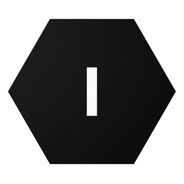 Forex hexagon - Letter Black I