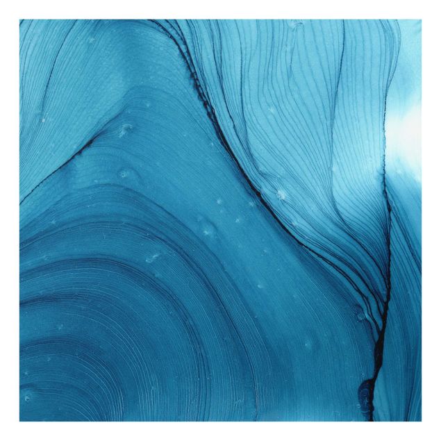 Splashback - Mottled Blue - Square 1:1