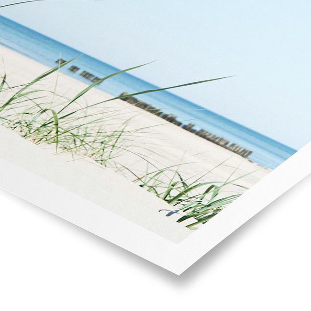 Panoramic poster beach - Baltic Sea Coast