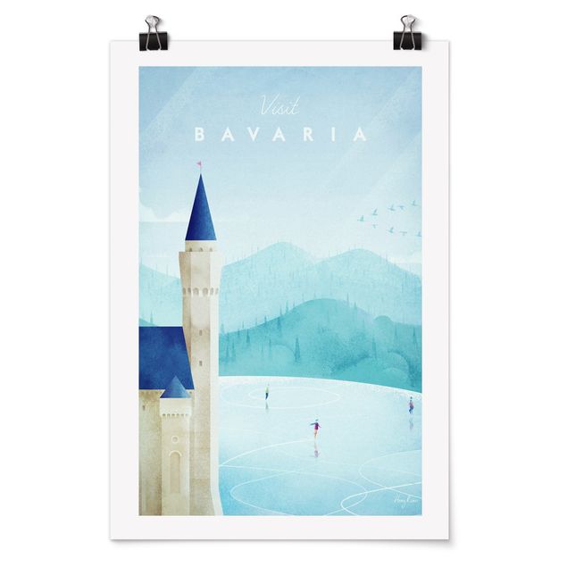 Poster - Travel Poster - Bavaria