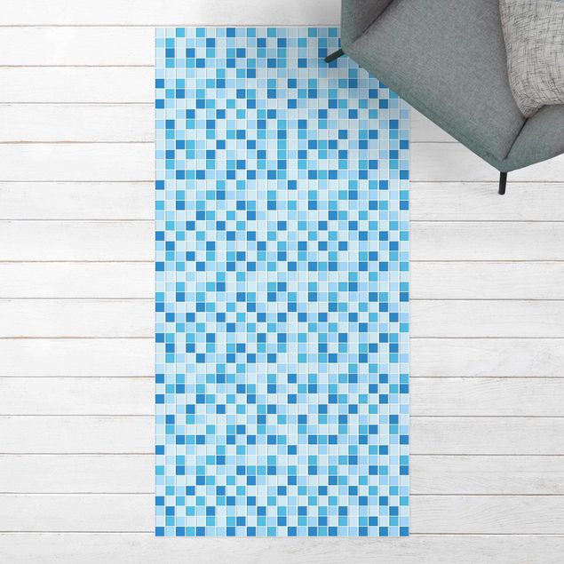 balcony mat Mosaic Tiles Ocean Sound