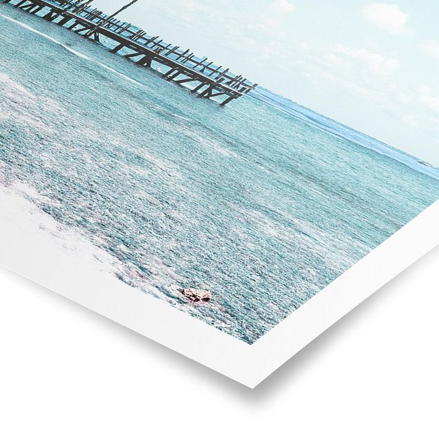 Panoramic poster beach - Paradise Beach Isla Mujeres
