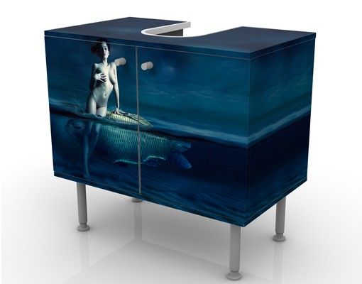 Wash basin cabinet design - Nude With Fish