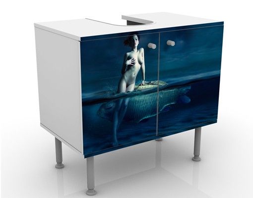Wash basin cabinet design - Nude With Fish