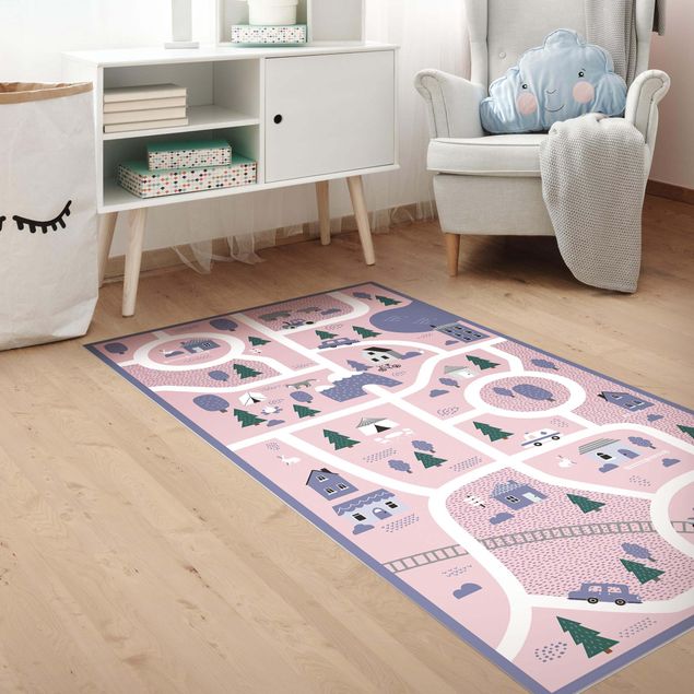 Outdoor rugs Playoom Mat Village - Off To The Countryside