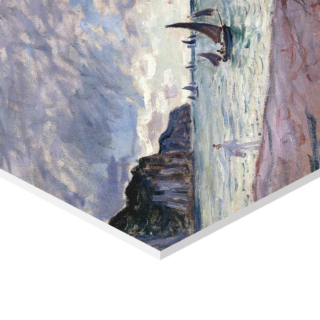 Forex hexagon - Claude Monet - Fishing Boats In Front Of The Beach And Cliffs Of Pourville