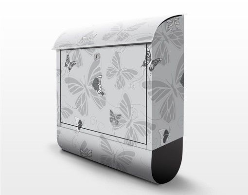 Letterbox - Butterflies Monochrome