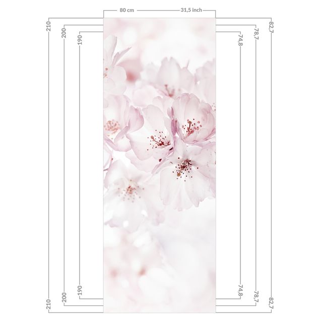 Shower wall cladding - A Touch Of Cherry Blossoms