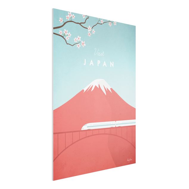 Print on forex - Travel Poster - Japan