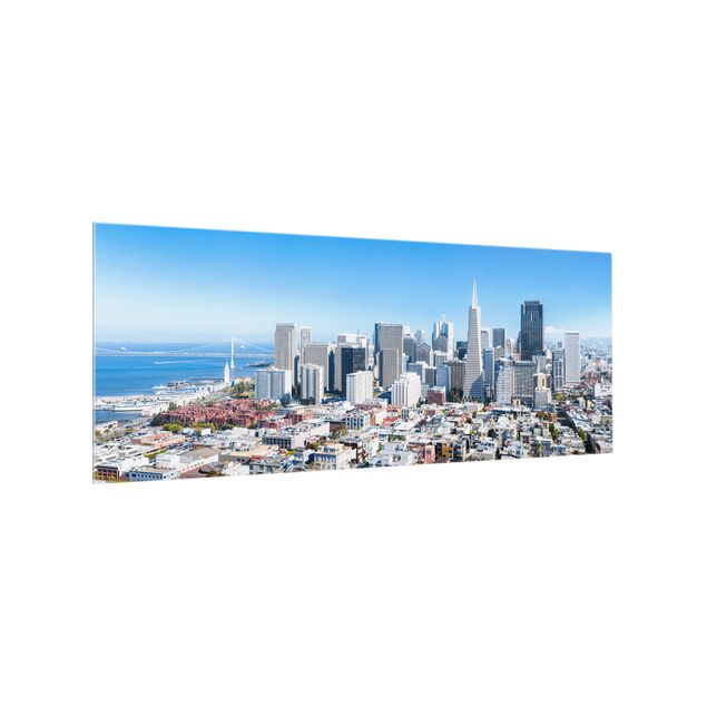 Splashback - San Francisco Skyline - Panorama 5:2