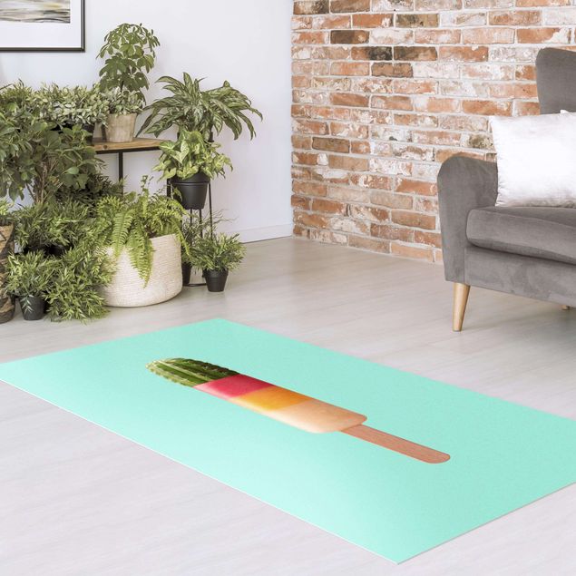 Runner rugs Popsicle With Cactus