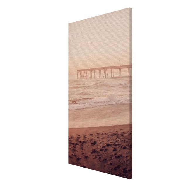 Magnetic memo board - California Crescent Shaped Shore