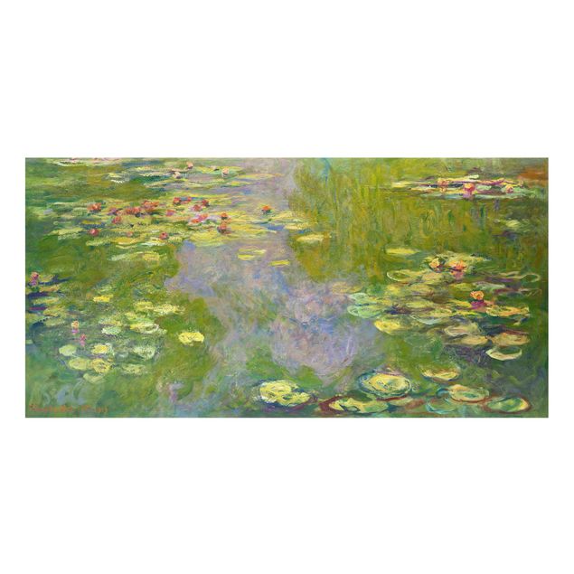 Splashback - Claude Monet - Green Waterlilies