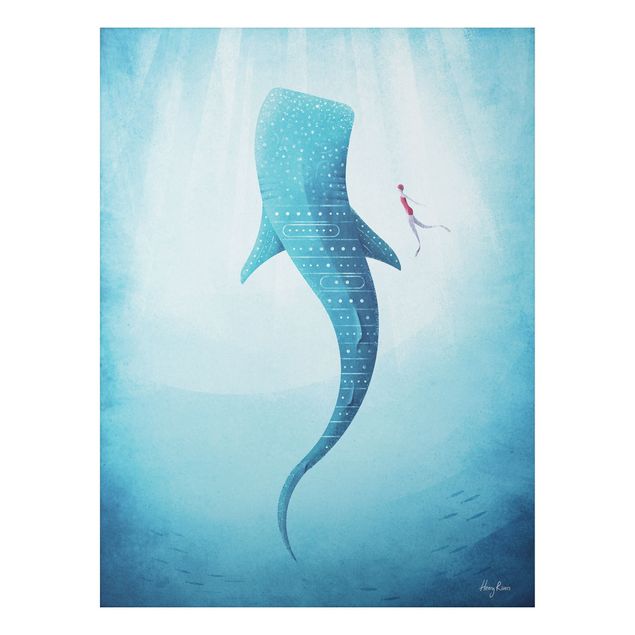 Print on aluminium - The Whale Shark
