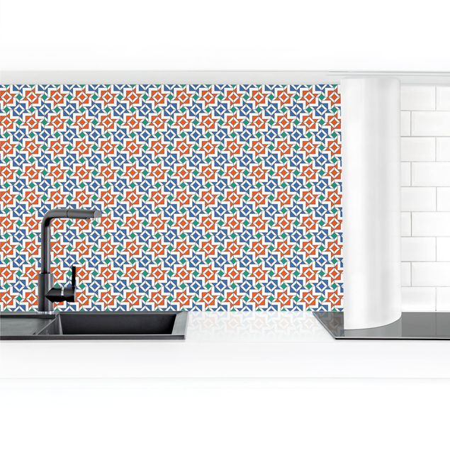 Kitchen wall cladding - Alhambra Mosaic Tile Look