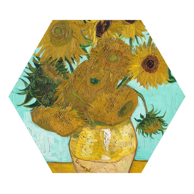 Forex hexagon - Vincent van Gogh - Sunflowers