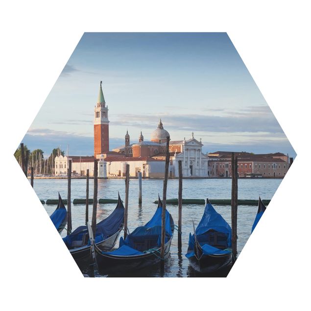 Alu-Dibond hexagon - San Giorgio in Venice