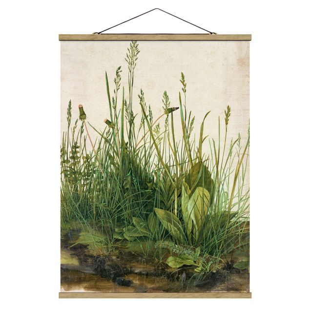 Fabric print with poster hangers - Albrecht Dürer - The Great Lawn