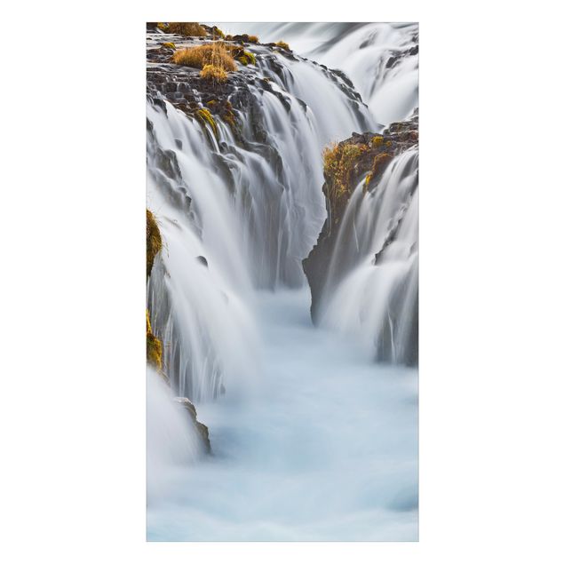 Shower wall cladding - Brúarfoss Waterfall In Iceland