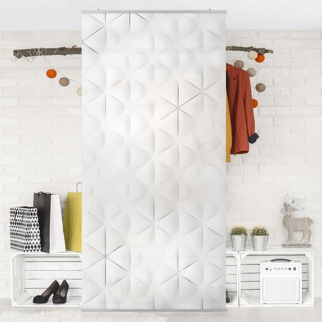Room divider - Abstract Triangles In 3D