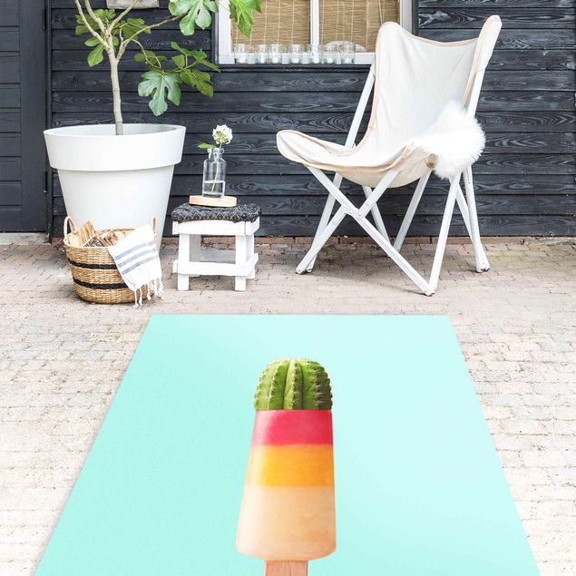 Outdoor rugs Popsicle With Cactus