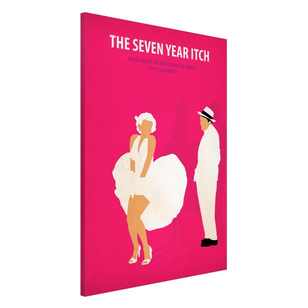 Magnetic memo board - Film Poster The Seven Year Itch