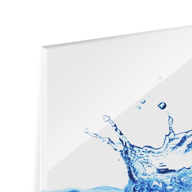 Glass Splashback - Water Splash II - Square 1:1