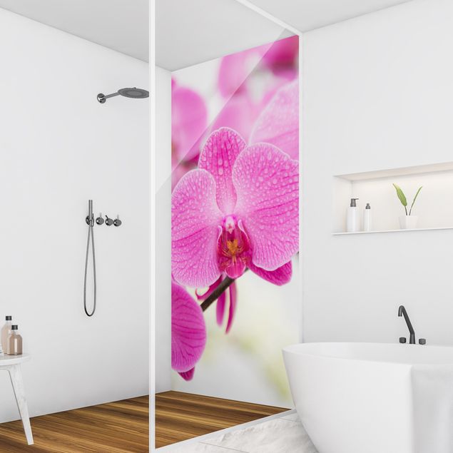 Shower panels Close-Up Orchid