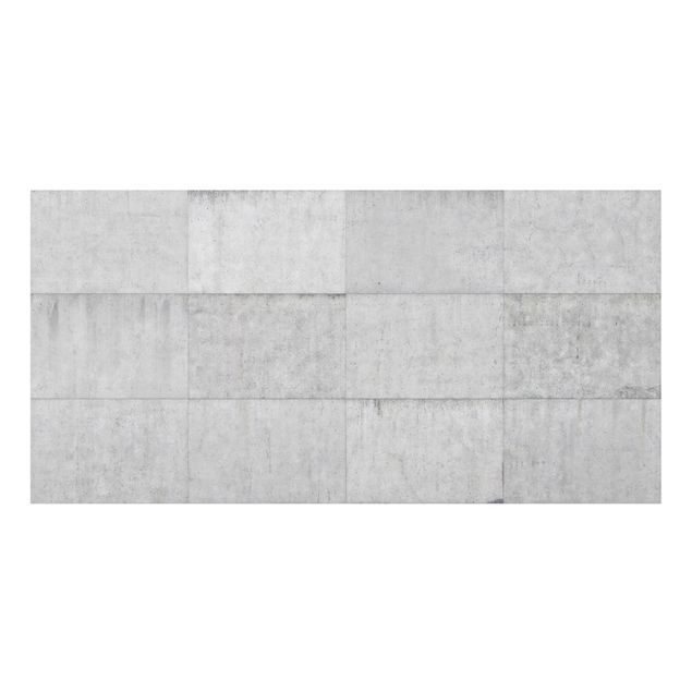 Splashback - Concrete Brick Look Grey