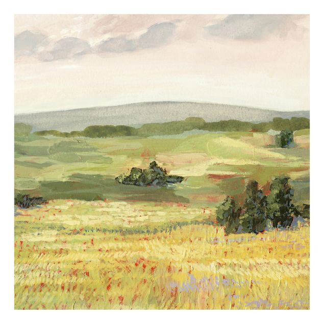 Glass Splashback - Meadow In The Morning I - Square 1:1