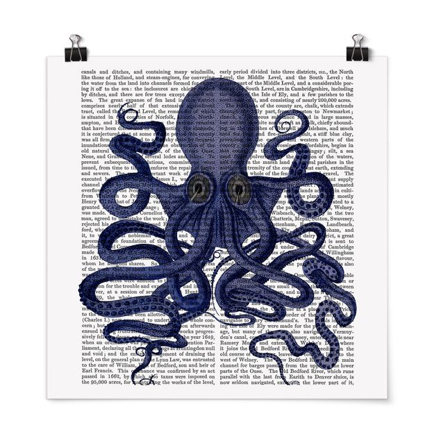 Poster - Animal Reading - Octopus